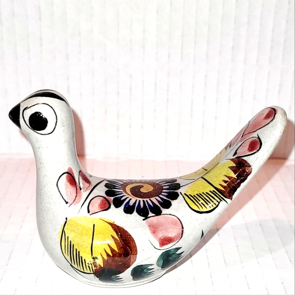 Mexican hand painted dove